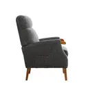 Armchair Faro Anthracite Grey image 2