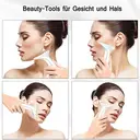 EYUSALL EMS Gesicht & Hals Massagegerät mit 3 Lichttherapie Modi, Anti-Falten Lifting Gerät mit 4 Betriebsarten Rosa image 4