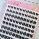 MeoMagic Extensions de cils classiques (sans colle, avec pinces à épiler) - 10 lignes - WM15 image 1