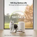 PETLIBRO Air Automatic Pet Feeder 2L – Timed Dry Food Feeder, White image 9