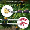 FLORA GUARD Taille-branches télescopique 1,4 à 3 m - Griffe à arbres, Griffe à fruits, Taille-branches télescopique - Taille-branches légers image 2