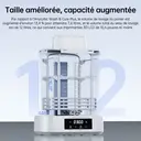 ANYCUBIC Wash & Cure 3 Plus, machine de lavage et de durcissement UV 2-en-1 pour imprimantes 3D résine LCD/SLA/DLP, taille de lavage 228 × 128 × 260 mm image 4