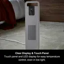 Morphy Richards HeatFlux 2kW PTC Tower Fan Heater with Remote Control – White, 825403 image 6