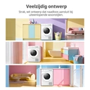 【Vakantiegeld Deal】Comfee' CD08EHP05W-HR warmtepompdroger, 8 kg, energieklasse D met warmtepomptechnologie, UV-licht voor hygiënische zuiverheid, opfrissen, LED-display, sneldrogend, wit image 5