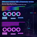 Dreamcolor Acrylic Interior Car LED Strip Light with Wireless APP, RGB 22 in 1 with 175 inches 593 LEDs Fiber Optic Ambient Lighting Kits, 16 Million Colors Sound Active Function Car Neon Lights image 8