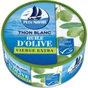 PETIT NAVIRE Thon blanc à l'huile olive vierge extra - 160 g image 0