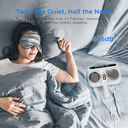 VXOYO 20000 Pa leistungsstarker Bettstaubsauger , USB-aufladbar, mit Feuchtigkeitserkennung und langer Laufzeit, speziell für Textilprodukte wie Betten, Sofas und Decken entwickelter Roboter. Nicht für Böden verwenden. 23cm × 24cm × 12.5cm image 8