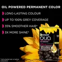 Garnier Olia 7.0 Dark Blonde No Ammonia Permanent Hair Dye 1 color crème, 1 developer, 1 conditioner, 2 gloves image 1