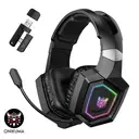 Casque de Gaming Sans Fil 2.4G GT806 - Noir image 1