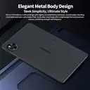 DOOGEE U11 PRO Android Tablets, 30GB RAM + 256GB ROM/2TB, Unisoc T7200 Octa-Core 11 Inch Tablet, 8580mAh Large Battery, 90Hz IPS Screen, 13MP+5MP Camera, Widevine L1/3.5mm Jack/Face Unlock/FM/OTG, Black image 2