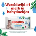 Huggies Natural Biodegradable 48 Baby Wipes image 3