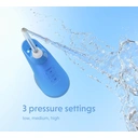 Ordo Hydro Water Flosser, Cordless Waterproof Oral Irrigator, 3 Pressure Settings, Portable, Rechargeable Electric Sonic Flosser, Arctic Blue image 1