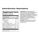 Vilgain Electrolytes Mango & Grapefruit Hydration Support Powder Flavour - 320g image 3