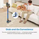 UNINELL HOME UV1 Cordless Vacuum Cleaner, 45000Pa/450W, 60 Mins Runtime, Lightweight Anti-Tangle Stick, Wall-Mount Charging, For Pet Hair image 6