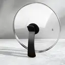 BJ Couvercle en verre trempé 30 cm avec poignée verticale image 1