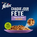 Felix Every Day Party Mix Sélection en Gelée Nourriture Humide pour Chat 44x85 g image 3