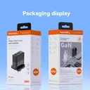 PAVAREAL K127CTC British standard GaN A+C+C PD65W charger set (dual flash charging) black image 9