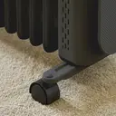 Morphy Richards HeatFlux 1.5kW Digital Oil Filled Radiator with Remote Control – Grey, 827502 image 4