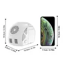 Portable Handheld Automatic Bubble Maker - White, Electric Bubble Maker, Easy to Use/Handle, LED Lights for Party/Outdoor Fun, Gift/Christmas Surprise image 6
