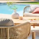 Hespéride Deona Chaise longue de jardin en acajou image 4