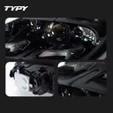 TYPY Phares de voiture pour Porsche Panamera 970 970.1, phares 2010-2013, projecteur LED, phare de jour, éclairage de croisement, éclairage de conduite diurne, automobile image 3