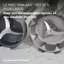 KENWOOD Triblade XL, Mixeur Plongeant 850W, HBM40.002WH, Gris image 1