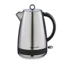 Morphy Richards Mexborough Jug Kettle, 1.7L, Black & Stainless Steel - 102901 image 0