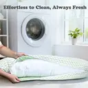 Welskin Wedge Pregnancy Pillow, Ergonomic High-Support Design with Adjustable Cushions, Green – Model XT-02 image 9