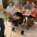 Huacan Apple Stove Charcoal Grill Thickened Large Portable Outdoor Barbecue Stove Home Camping Oven 1 piece image 6