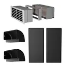 CIARRA CBBEH594BBFF One Plaque de cuisson à induction avec hotte intégrée et purification d'air Plasma⁺, 4 feux dont 2 zones flex et commandes tactiles - 83 cm image 9