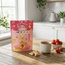 Triko Smile Hippos Biscuits Strawberry Flavour 60g image 2