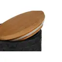 Maison by Premier Dolomite and Matt Black Tri Canister image 4