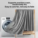 ochama x J.ZAO Parure de lit quatre pièces 120 g pour lit 1,8 m - Gris image 8