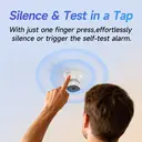 HEIMAN Mini Smoke Detector with 10 Year Battery Life, 85 dB Alarm, TÜV and EN14604 Certified Smoke Alarm Fire Alarm with Fire Alarm and Photoelectric Sensor (1) image 8