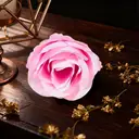 Wei’s Moment 20Pcs Artificial Flowers Roses, Real Touch
Foam Roses, Fake Flowers Rose for DIY Wedding Bridal Bouquets Baby Shower Table Centerpieces Home Decorations, Cream Pink image 2