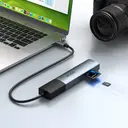 Mokin Adaptateur USB C vers USB C 3.0 + 2 USB A 3.0 + SD/TF 2.0 + HDMI 4K @60 + PD image 0