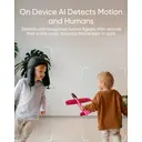 eufy C220 2K Indoor Camera Surveillance Camera with Resolution 360° Rotation Tilt Wired Indoor Surveillance Cam with Wi-Fi AI Human Detection image 3