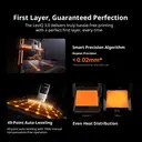 Anycubic Kobra X Multi-Color 3D Printer, 4-Color Built-in & 19-Color Expandable, 260 × 260 × 260 mm, Up to 600 mm/s High-Speed Printing, LeviQ 3.0 Auto-Leveling, AI Detection image 7