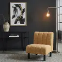 Accent Chair Lily Panelling Mustard image 6