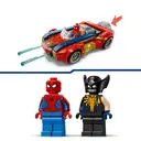 LEGO Super Heroes 76336 Spider-Man et sa voiture contre Wolverine vénomisé image 4