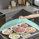 BJ Couvre-Aliments d’Été en Gaze Blanche Transparente image 4