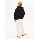 Tommy Hilfiger Sweat à capuche essentiel enfant unisexe noir - 12 ans image 7