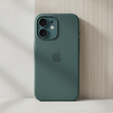 Apple coque en silicone MagSafe pour iPhone 16, vert d'eau image 5