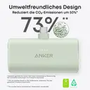 Anker Nano Powerbank (22,5 W, mit integriertem USB-C-Anschluss) B2C - UN grün, Version 1 image 3