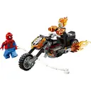 LEGO Super Heroes 76335 Spider-Man et sa moto contre Ghost Rider image 7