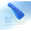 Ordo Hydro Water Flosser, Cordless Waterproof Oral Irrigator, 3 Pressure Settings, Portable, Rechargeable Electric Sonic Flosser, Arctic Blue image 2