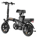 URLIFE F1L adult E-bike 250W 48V 7.5Ah battery Foldable Electric Bike,14-inch All-terrain fat tire E-Mountain bike URLIFE F1L image 5