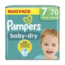 Pampers Baby-Dry Maxi Pack, Taille 7, 70 couches image 0
