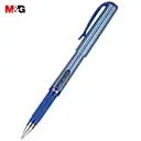 M&G ExpertGel Gel Pens, 12 Pack Blue Ink Gel Pens, Medium Point 1.0 mm, Quick Dry, Smooth Writing Gel Ink Pens with Anti-Slip Grip and Cap for Office and School image 0