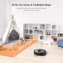 Lubluelu SL60MAX Robot aspirateur avec station de vidage 3-en-1 4000 Pa, fonction lavage, navigation laser et contrôle via application image 3